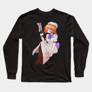 Higurashi When They Cry Rena Ryuugu Design Long Sleeve T-Shirt